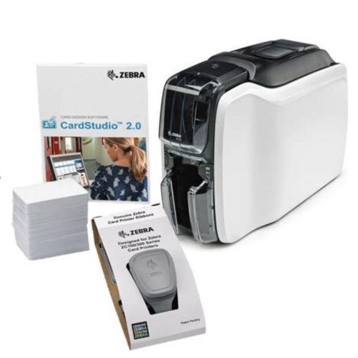 Zebra ZC100 300dpi USB Card Printer